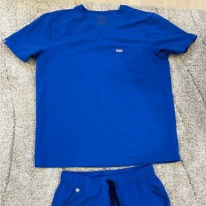 Figs Scrubs Leon Top Slim Tansen Jogger Pants Size Small